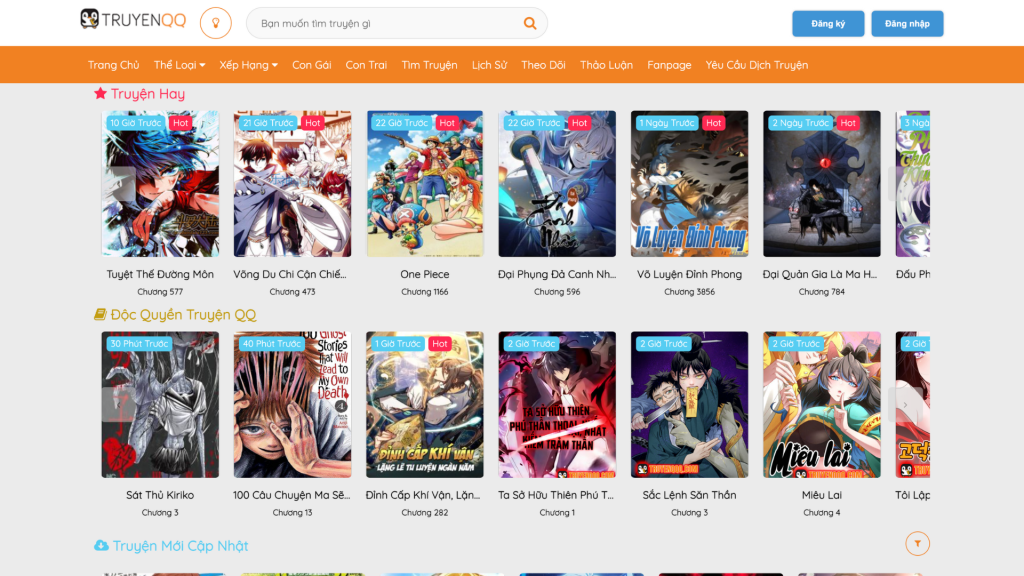 TruyenQQ – Đọc Truyện Tranh Online Miễn Phí, Nhanh Nhất Việt Nam 2025